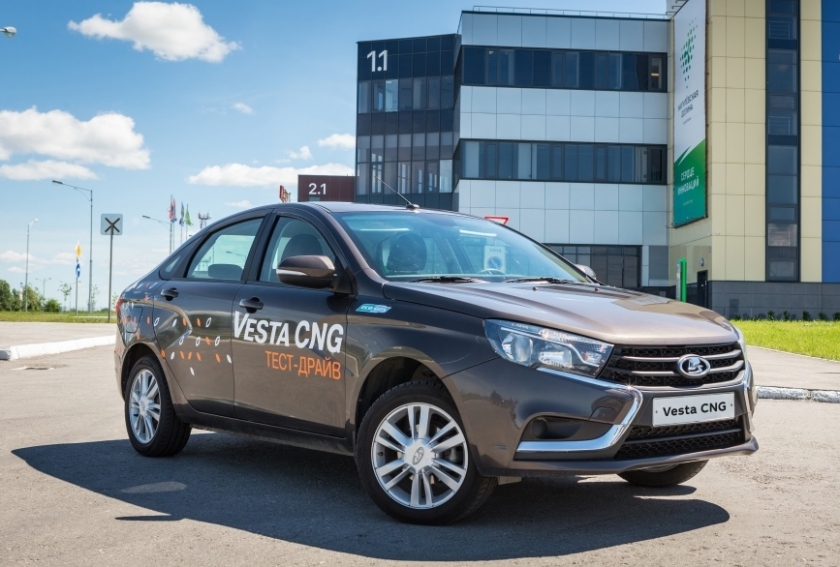 LADA Vesta CNG выходит на российский рынок